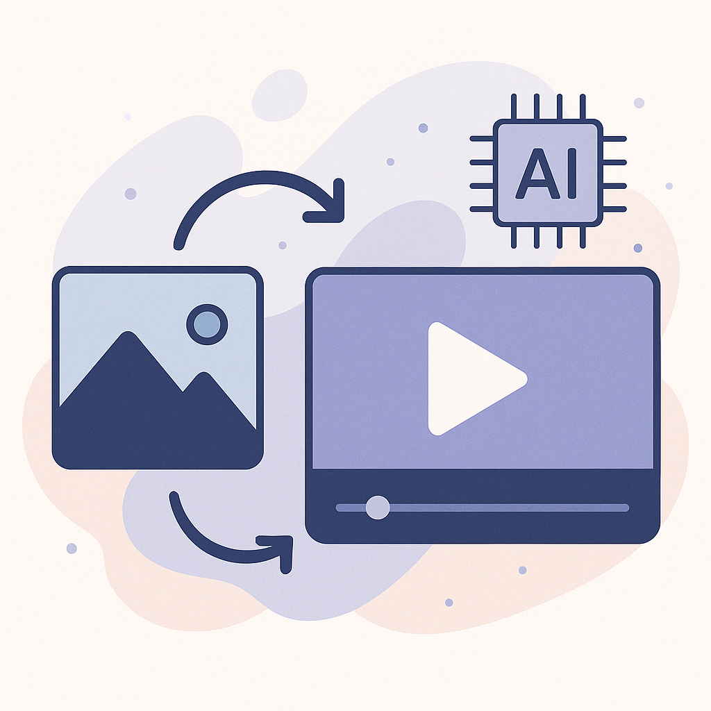 Illustration for How to Convert Images to Videos Using AI