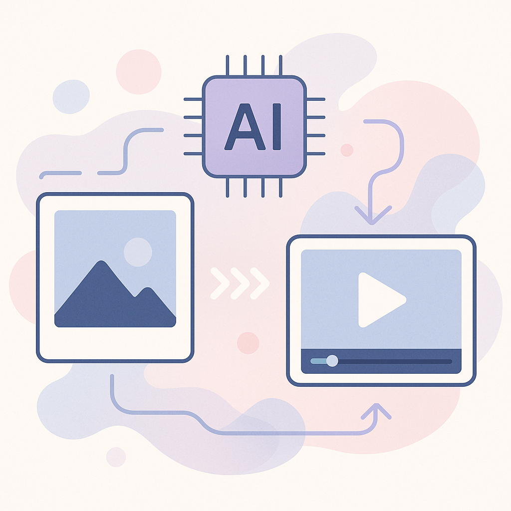 Illustration for Top Free AI Photo to Video Converters