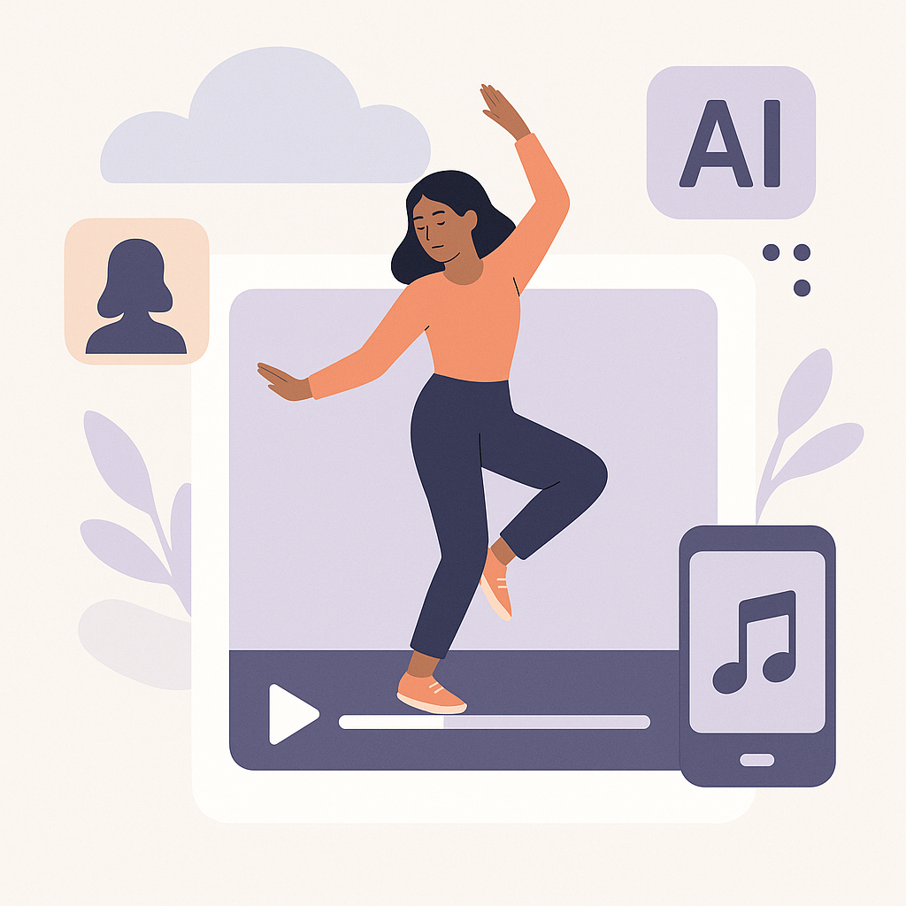 Illustration for Best Free AI Dance Video Tools for Social Media