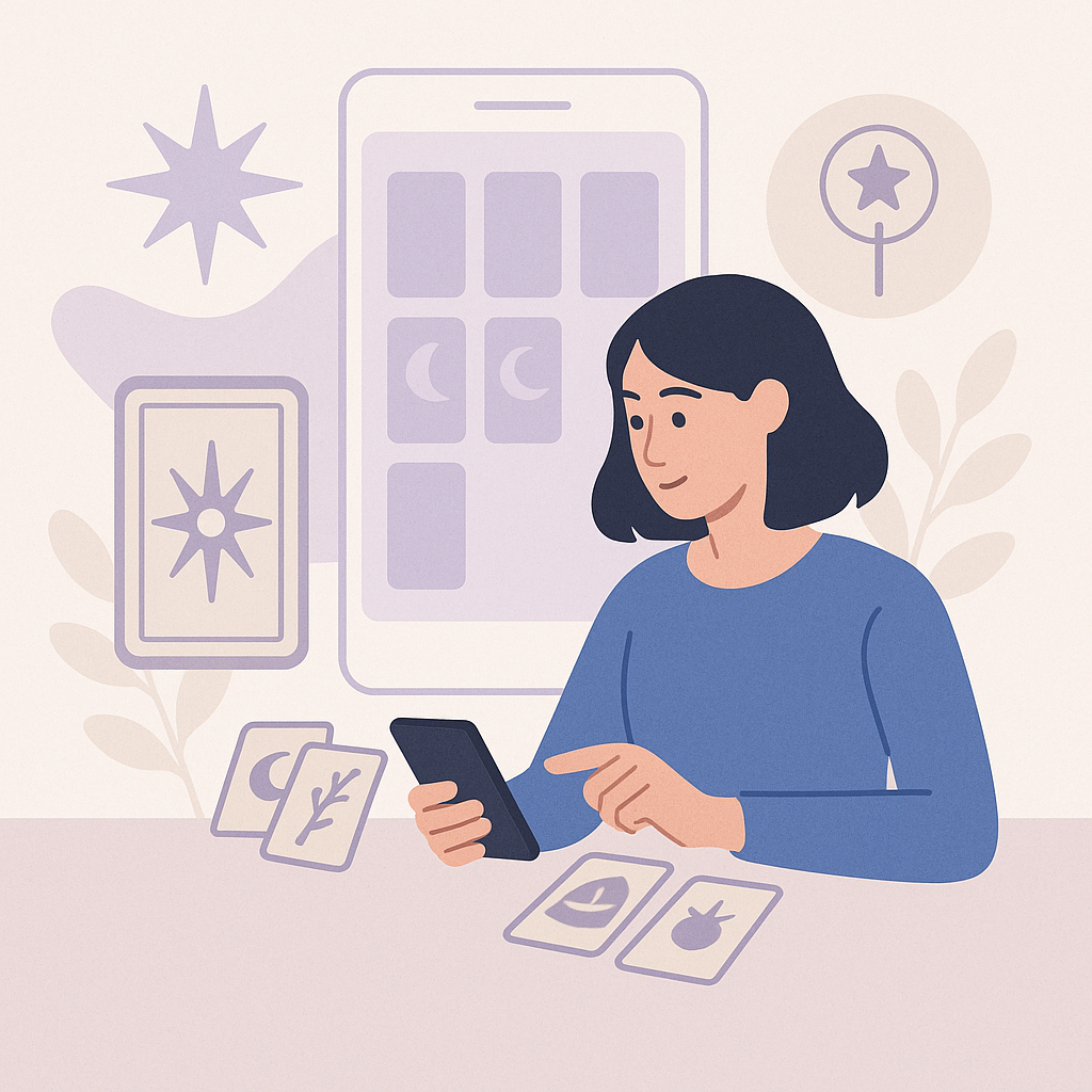 Illustration for Astra Tarot App for Advanced Users: A User Guide