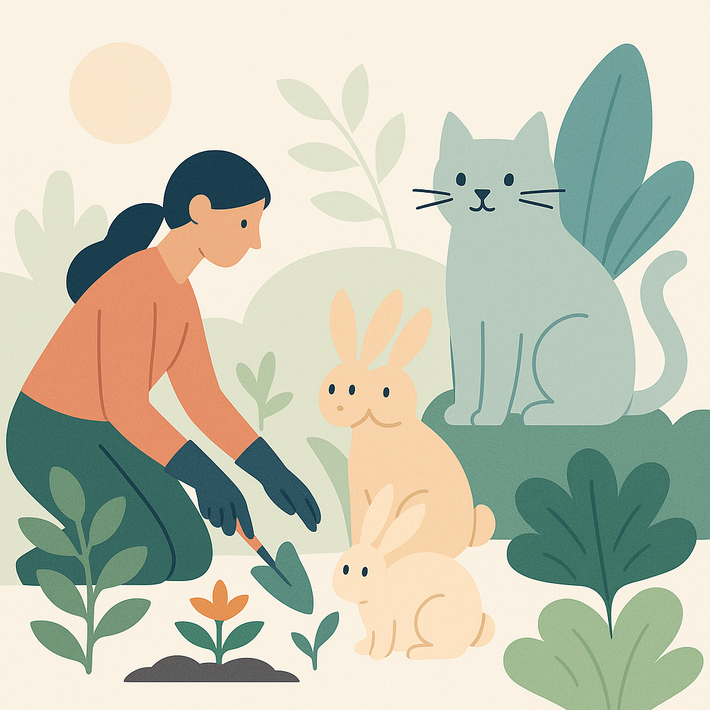 Illustration for Tips for Growing a Pet-Friendly Garden with Mutated Pets