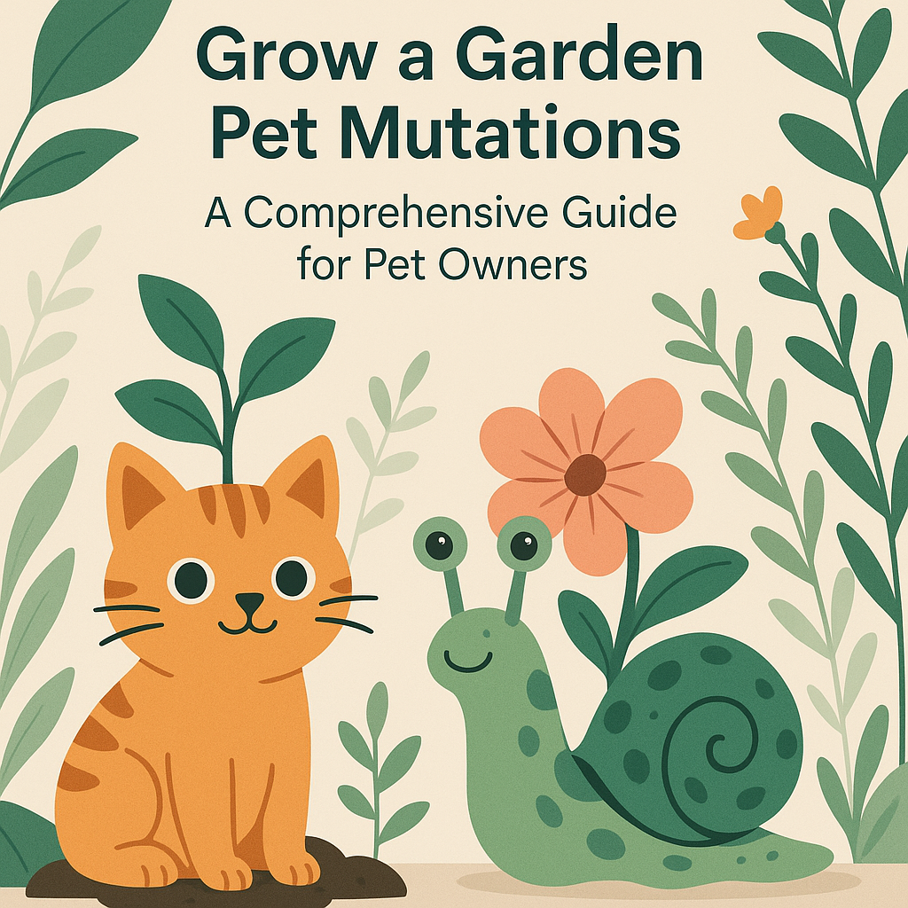 Grow a Garden Pet Mutations: A Comprehensive Guide for Pet Owners